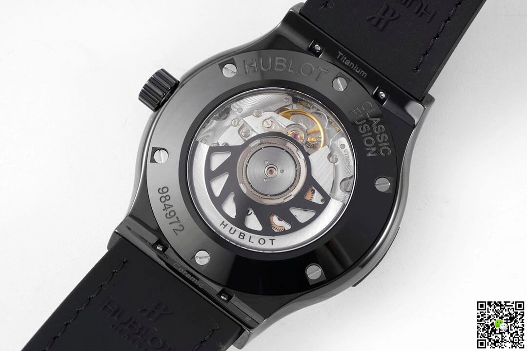 GSF Hublot Classic Fusion 542.CM.1171.RX GS Factory 1:1 Best Edition Replica Watch Black Leather Strap